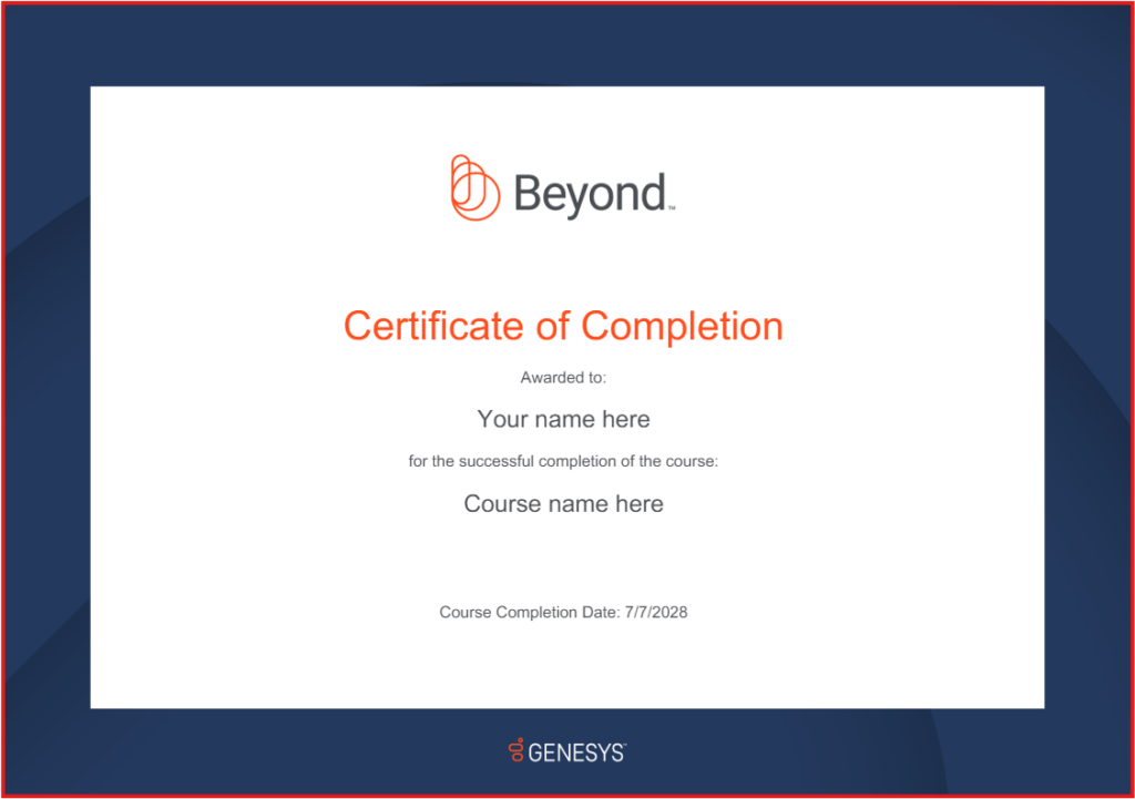 Knowledge Without Limits | Genesys Beyond